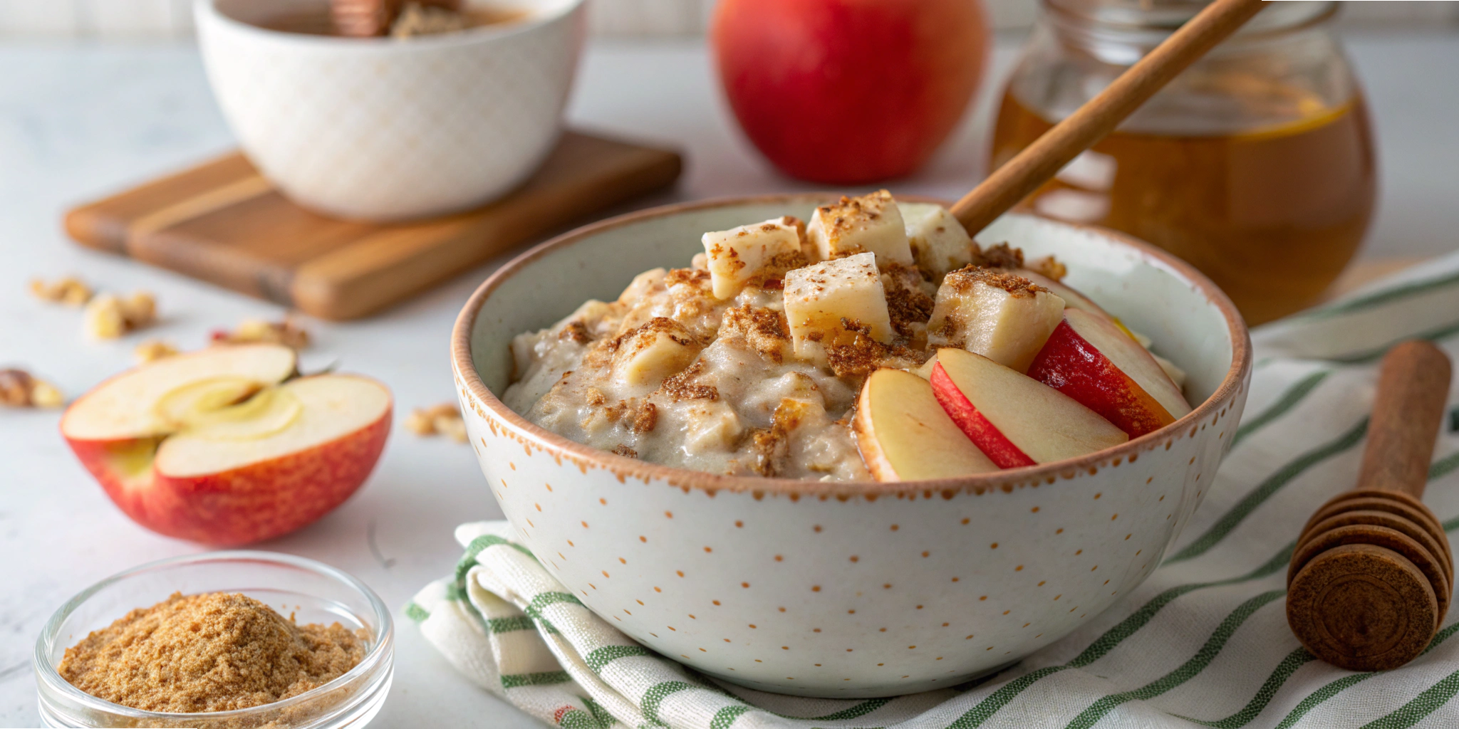 Apple Cinnamon Overnight Oats