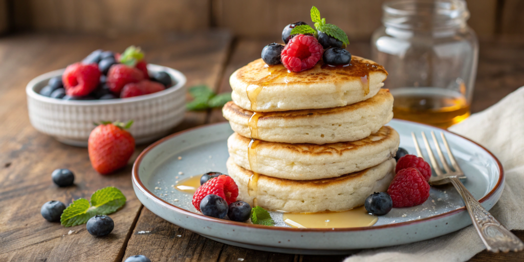 fluffy-yogurt-oat-pancakes--easy-breakfast-recipe (3) Fluffy Yogurt Oat Pancakes