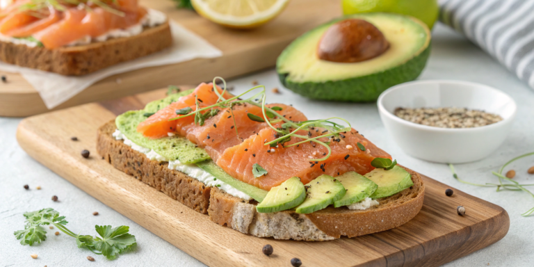 Smoked Salmon Avocado Toast