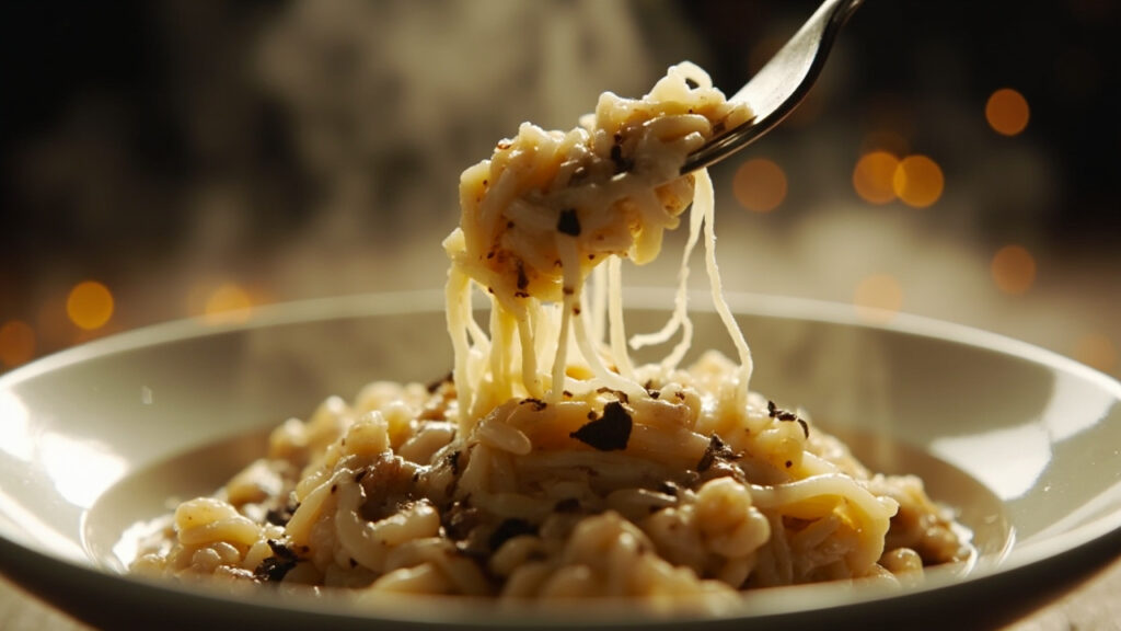 Creamy Truffle Mushroom Risotto