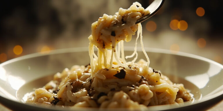 Creamy Truffle Mushroom Risotto