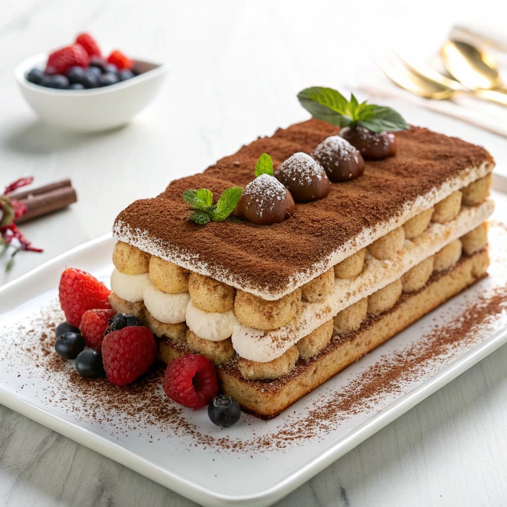 Tiramisu Layer Cake Recipe