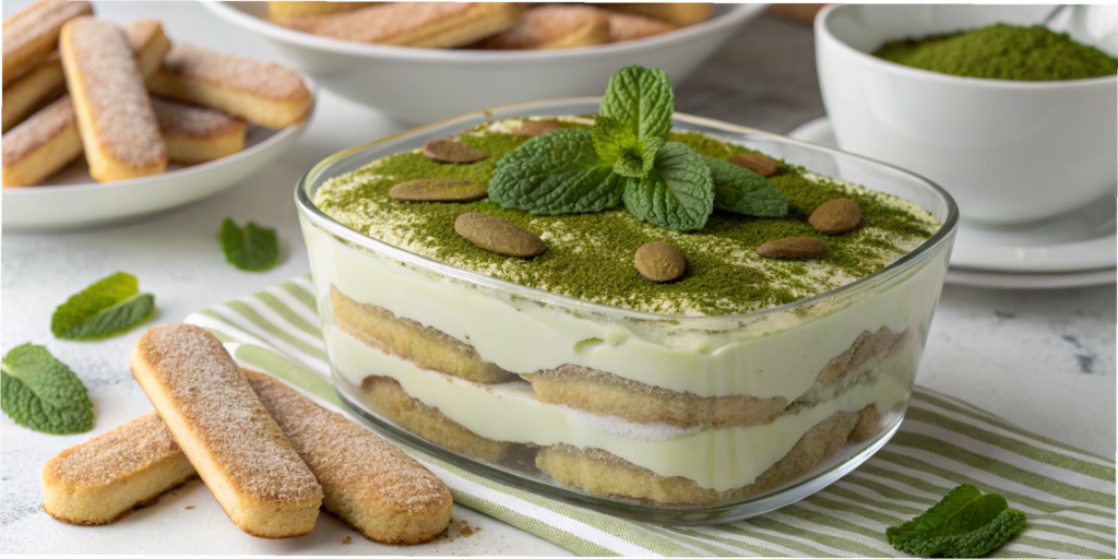 Matcha Green Tea Tiramisu