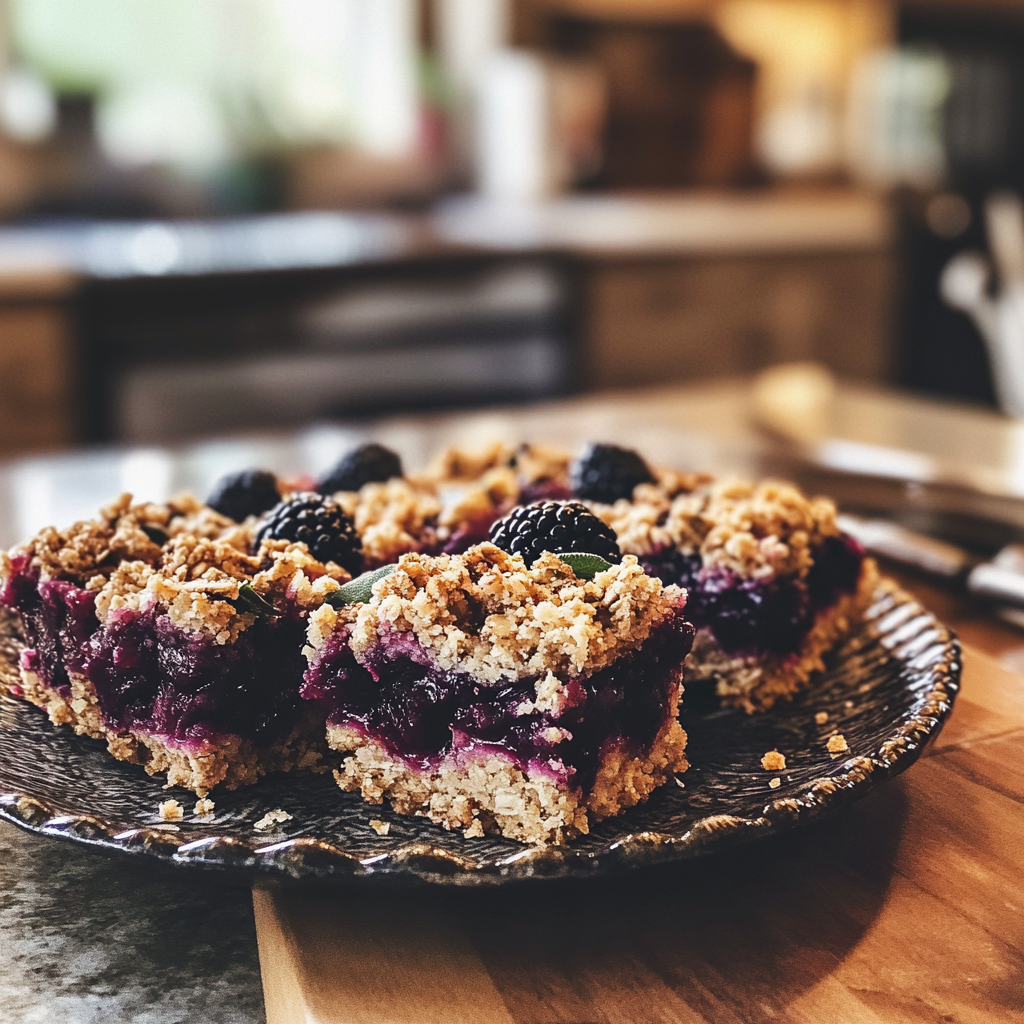 Blueberry Lemon Bars