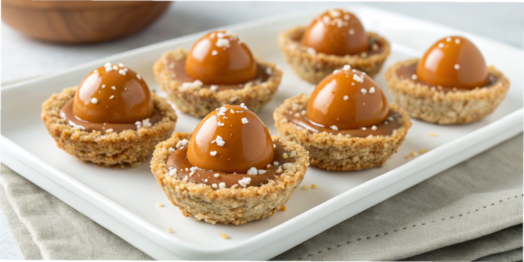 Vegan Caramel Egg Nest Bites