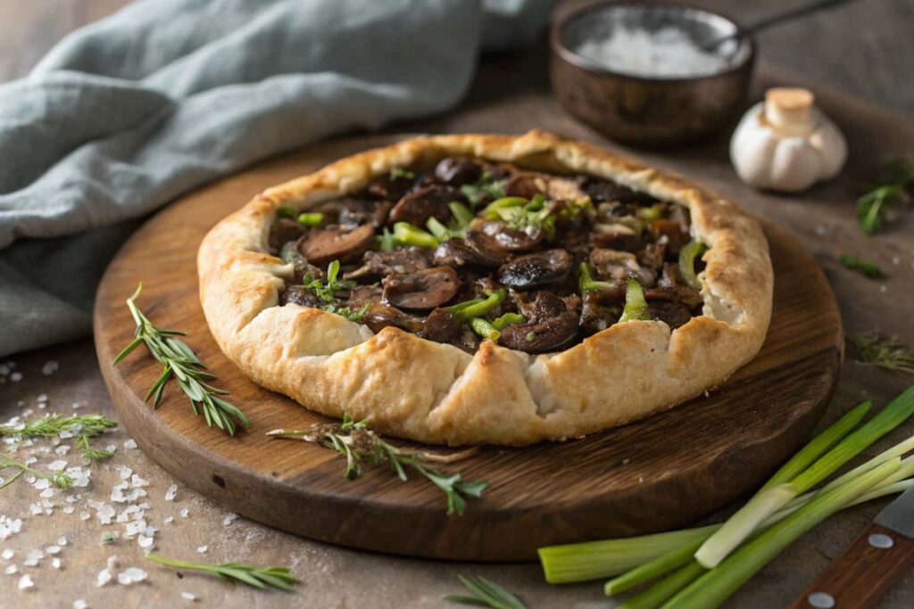 Mushroom & Leek Galette