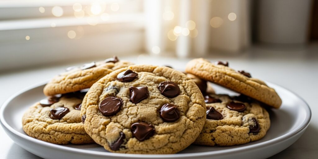 Easy Vegan Chocolate Chip Cookies