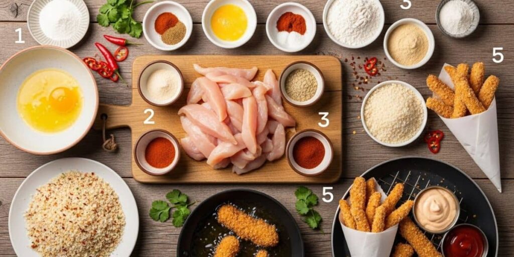 How to Make Spicy Chicken Fries