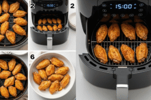 How to Make Garlic Parmesan Wings in the Air Fryer